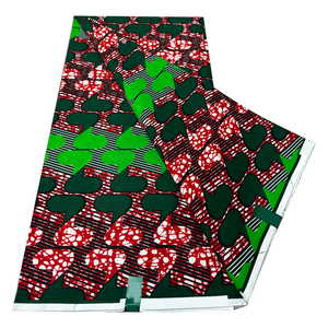 Tissu Hollandais Mode Africaine 100% Coton Capulana Cire <span class=keywords><strong>6</strong></span> Mètres Tissu Imprimé Africain Textile Kente <span class=keywords><strong>Pagne</strong></span> pour la Couture - Product Image 6