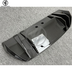 Diffuseur arrière en fibre de carbone sèche style Vorstein pour Audi R8 2016-2018, lèvre arrière en carbone, pièces de carrosserie, diffuseur en carbone - Product Image 5
