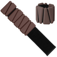 Bracelets de poignet et de cheville en silicone unisexe réglables et écologiques – Poids portables durables pour accessoires de Pilates