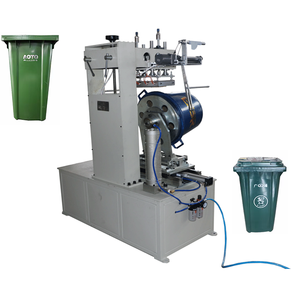 bibo KC Semi-Automatic High-Precision Pneumatic Curved Foil Hot Stamping Machine New for Bucket & Ashcan Print Applications - Product Image 4