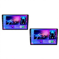 Estéreo para Auto Doble DIN, Reproductor MP5, GPS Integrado, Asistente de Reversa, DSP, Android Universal, Pantalla Dividida OLED Táctil, Radio, TV para Tablero