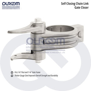 Ferme-porte automatique à chaîne en acier inoxydable pour clôture de route - Product Image 2