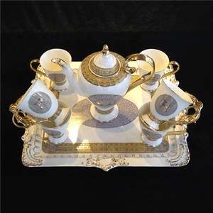 Wholesale British-style Ceramic Porcelain Afternoon <b>Tea</b> and Coffee <b>Set</b> with Eco-Friendly Design - Product Image 6