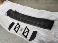 Alerón de Fibra de Carbono para Mitsubishi Lancer Ex Es Evo, Mejora Estilo V, Spoiler para Mitsubishi Lancer Evo X