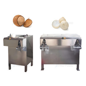 Removedor de cáscara de coco marrón con motor de 220V para hoteles Máquina descascaradora de coco automática industrial - Product Image 2