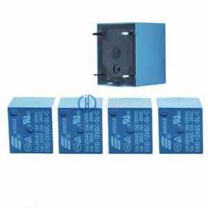 รีเลย์แทนที่ <span class=keywords><strong>SRD</strong></span> <span class=keywords><strong>05</strong></span> 09 12 24VDC SL C 5ขา10A เปิด T73และปิดหนึ่งอัน - Product Image 1