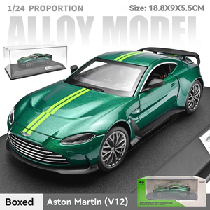 Modelo de Auto de Metal a Escala 1:24 con Licencia Original RW, Aston Martin V12, Juguete de Auto de Metal, Adorno Decorativo, Modelo de Superdeportivo, Regalo - Product Image 5