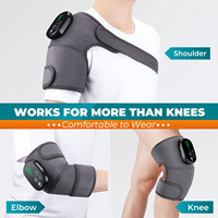 Produits de dropshipping 2026 : Masseur électrique vibrant chauffant pour les muscles, les articulations et les genoux avec LED – Agent de dropshipping