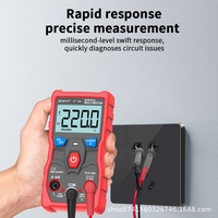 ZOYI ZT-S6 + Multimeter listrik Digital, alat perbaikan kapasitor identifikasi otomatis portabel LCD presisi tinggi untuk kecil