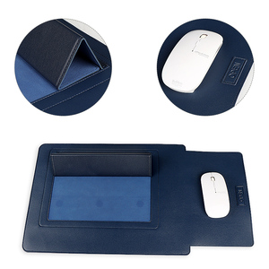 Túi đựng laptop đa năng, mỏng, sang trọng, chống nước, chất liệu da PU, có logo tùy chỉnh, dành cho <span class=keywords><strong>Macbook</strong></span> 13, 14, 15, 16 inch, tích hợp giá đỡ - Product Image 2