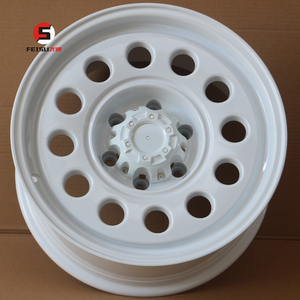 ล้อแม็กซ์อัลลอย Feisu สีขาวดำ ขนาด 17x8.5 6x139.7 สำหรับ<span class=keywords><strong>รถ</strong></span>กระบะออฟโรด  สำหรับ FJ Cruiser Lc95 - Product Image 3