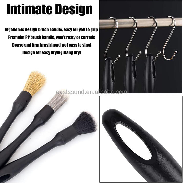 ОУР многоцелевой 3 предмета в комплекте не царапающийся интерьер автомобиля пыли деталь щетка