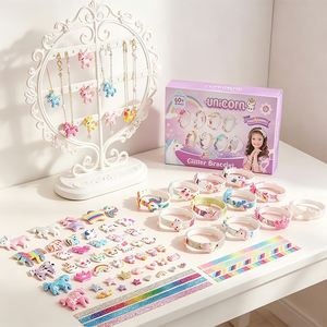Teen Girls <b>DIY</b> Hairband Bracelet <b>Kit</b> Plastic Alice Head Hoop Cartoon Accessories Creative Party Activity Present - Product Image 5