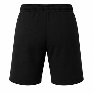 Shorts de sport pour homme en molleton de coton respirant, à séchage rapide, éco-responsable, à taille élastique, couleur unie, pour l'été, décontracté, pour la plage - Product Image 4