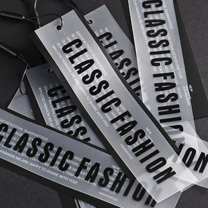 Thời trang PVC mềm cao su treo Tag cho túi xách và giày-giấy treo nhãn - Product Image 2