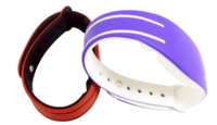 YIAN G17 Mini-étiquette RFID en silicone avec puce optionnelle pour hôtels, cartes de visite, paiements, cartes de membre 860-960 MHz 13,56 MHz 125 kHz