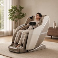 Fauteuil de massage pour les jambes à double rail 4D ultra premium S1 4D pour le corps entier, modèle Cinéma Chinois De Sleep