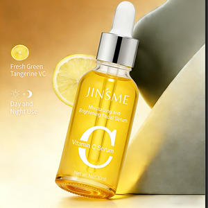 Suero de Vitamina C Iluminador OEM ODM de 30 ml con Ácido Hialurónico Hidratante, Antiarrugas y Reafirmante para Todo Tipo de Piel - Product Image 3