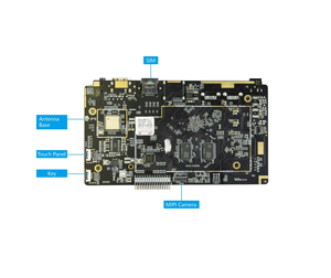 Mạnh mẽ RK3399 Board 4GB RAM LVDS EDP mipi Android 10 OEM Android Board <span class=keywords><strong>Wifi</strong></span> BT HD hỗ trợ cho trang web công nghiệp kiểm soát - Product Image 3