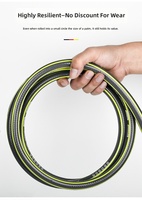 Tuyau en PVC haute pression flexible pour usage domestique, résistant aux explosions et au gel, tuyau d'arrosage de jardin en plastique