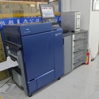 Mesin Fotocopy Warna Bekas Bizhub Press C1100 Printer A3 Kecepatan Tinggi untuk Mesin Fotocopy Konica Minolta dengan Kecepatan Cetak 100 Ppm