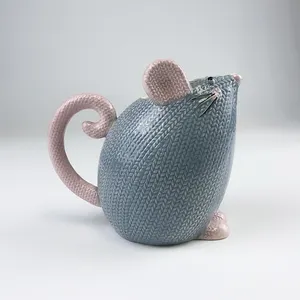 teapot shaped like a cow, Stable Diffusion