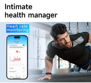 <span class=keywords><strong>KW45</strong></span> Quadratische Sport-Smartwatch IP67 Wasserdicht, Fernbedienung, Herzfrequenz-Wellness-Tracking Fitness-Tracker mit Silikonarmband - Product Image 3