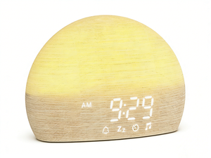 Machine à bruit blanc numérique pour bébé OEM d'usine, lumière nocturne à 7 couleurs, 30 sons naturels relaxants, machine à bruit pour dormir et se réveiller - Product Image 1