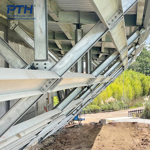 For Industrial Customized Steel Structure Warehouse H-Type Column Corrugated Roof 2-Year Warranty-Workshop Shed Prefab House - Product Image 6