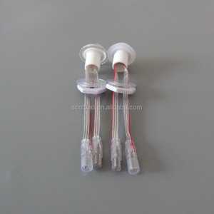 Scott 45mm 9LED Cabochon funfair RGB pixel <span class=keywords><strong>LED</strong></span> Đèn pigtails IP68 PVC/PC trong suốt bìa cho vui chơi giải trí Rides công viên chủ đề - Product Image 4