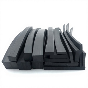 Customized EPDM/NBR/PVC Square Wear-Resistant Solid <strong>Rubber</strong> <strong>Strips</strong> Cutting Black Multiple Scenarios Anti-Collision Shock - Product Image 1