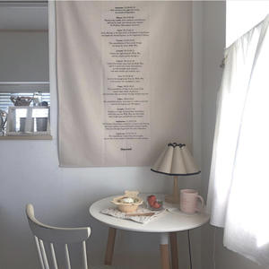 Tissu de fond chic pour nappe simple, style coréen, 12 constellations, à suspendre - Product Image 1