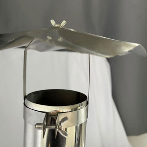 Cubierta de Acero Inoxidable para Chimenea de Camping, Resistente al Viento, 60mm/76mm/102mm - Product Image 2