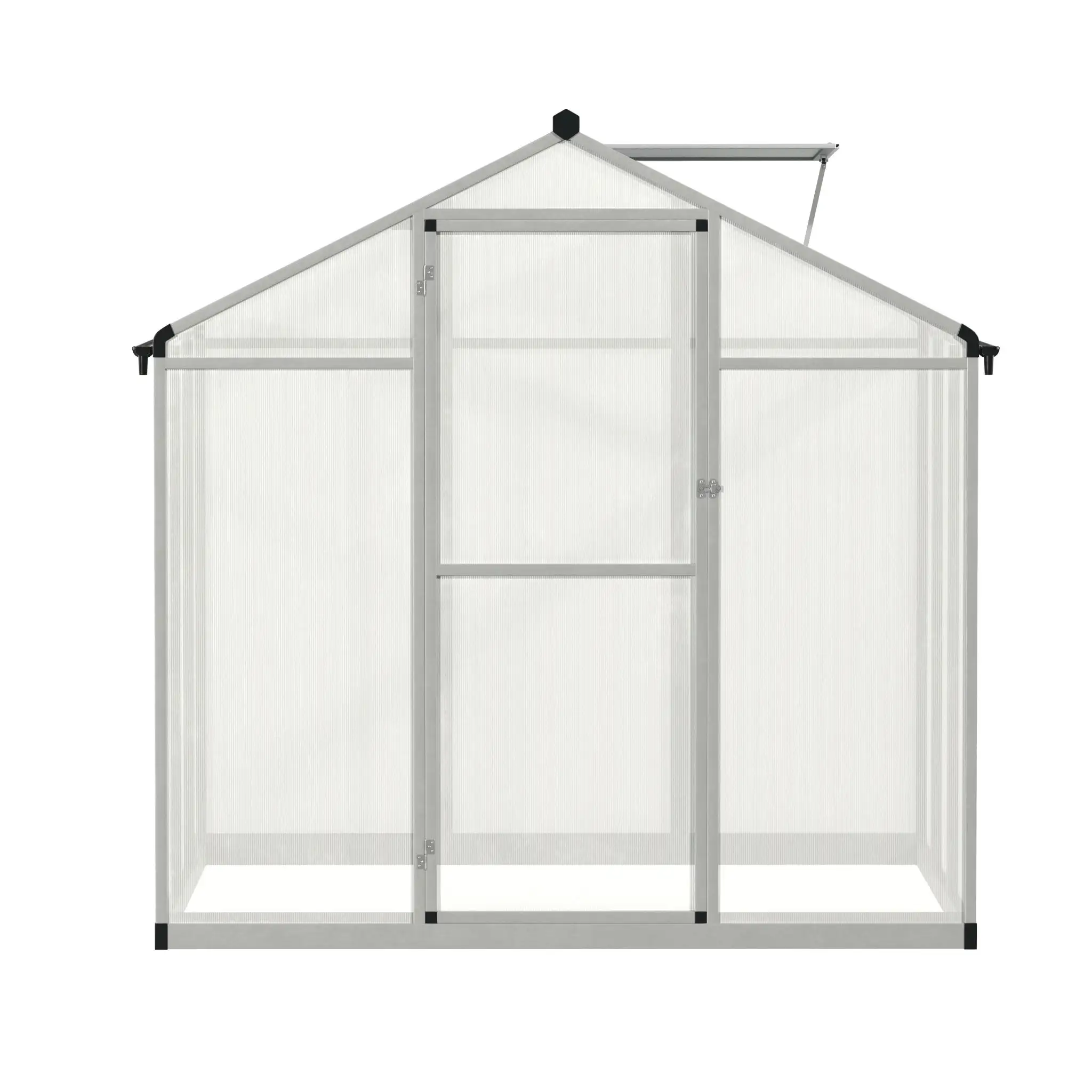 Serre modulaire de jardin d'extérieur Offre Spéciale Serre préfabriquée à ossature aluminium