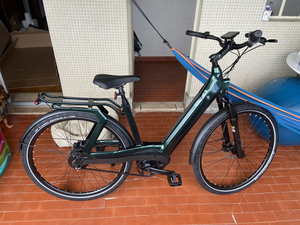 จักรยานไฟฟ้า City Bike รุ่น 700C พร้อมมอเตอร์ดุมล้อหลัง Enviolo ระบบเกียร์อิเล็กทรอนิกส์แบบ Stepless สำหรับการเดินทางในเมือง เหมาะสำหรับผู้ใหญ่ โครงอะลูมิเนียม - Product Image 6