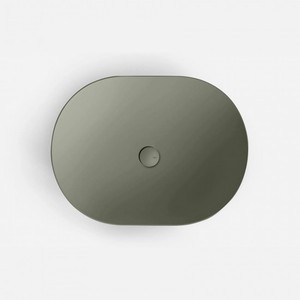 Falper moderno 60 lavabo in pietra ovale lavabo a mano per la casa Hotel sanitario uso bagno lavandini - Product Image 4