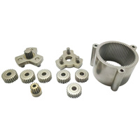 Fabricant OEM de Métallurgie des poudres, Machine de transformation alimentaire commerciale, Moteur à engrenages, Moteur de réduction DC, Boîte de vitesses planétaire OD58mm