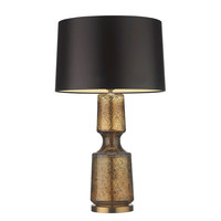 Lampe de Chevet LED Moderne avec Base en Verre Blanc Élégant et Abat-jour en Tissu, Lampe de Salon en Porcelaine AC pour Hôtel, Lumière Chaude Douce 2700K