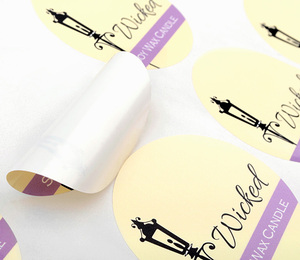 Tùy Chỉnh LOGO Tự Dính Giấy Vinyl Nhãn Dán In Ấn - Product Image 2