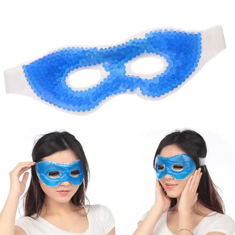 Coussin de crème glacée fraîche, hydratant et apaisant, pour les yeux, Gel, cache-yeux, Portable, froid, masque pour le visage