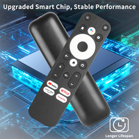 Télécommande vocale MECOOL compatible avec les boîtiers TV Android intelligents MECOOL KM2, KM2+, KM2 Plus, KM2-PLUS, KM7 Plus, KD3