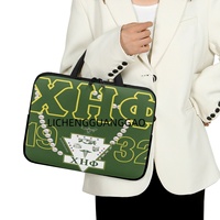 Sac de Sororité Chi Eta Phi, Sac d'Ordinateur Portable Multi-Tailles pour Bureau, Fournitures de Bureau Thème Affaires, Vente en Gros Personnalisée