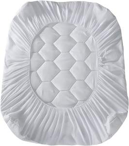 Protector de colchón impermeable 100% Queen-Protector de colchón de bambú cómodo de lujo-<span class=keywords><strong>Barrera</strong></span> súper protectora a prueba de fugas - Product Image 6