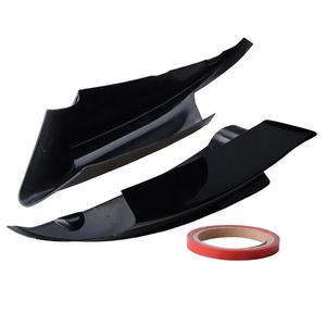 Lèvre de pare-chocs avant BMW Série 3 E92 M3 en ABS texture carbone noir 2006-2009, accessoire de modification extérieure pour voiture - Product Image 4