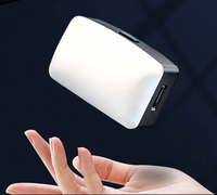 Mini anneau lumineux LED Embrace portable 3000-6000K magnétique réglable pour vidéo mobile, diffusion en direct et éclairage photographique