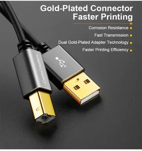 CableCreation 5FT USB 2.0 Printer Cable To Computer USB Printer Cable