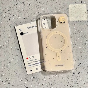 เคสโทรศัพท์แม่เหล็ก Onetyaio Star สำหรับ iPhone 15 Pro Max แบบซิลิโคนปิดรอบตัว พร้อมขาตั้ง Pop Socket ลายการ์ตูน - Product Image 3