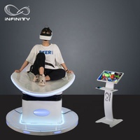 Comercial Montaña Rusa juegos de Arcade 9D VR simulador de vuelo para la venta