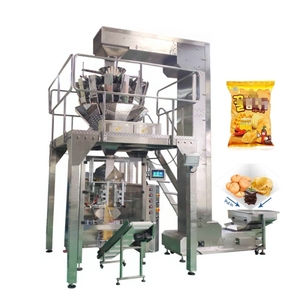 Bao Bì Khoai Tây Tự Động <span class=keywords><strong>Pringles</strong></span> Khoai Tây Hồ Trăn Nuts Vertical Banana Snack Cân Làm Ngô Và Máy Đóng Gói Kẹo - Product Image 2