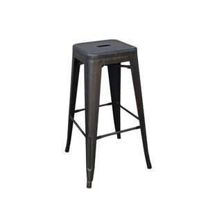 <span class=keywords><strong>Tabouret</strong></span> <span class=keywords><strong>de</strong></span> <span class=keywords><strong>bar</strong></span> en métal empilable à dossier bas avec cadre en acier enduit <span class=keywords><strong>de</strong></span> poudre, prix d'usine, Chine - Product Image 2